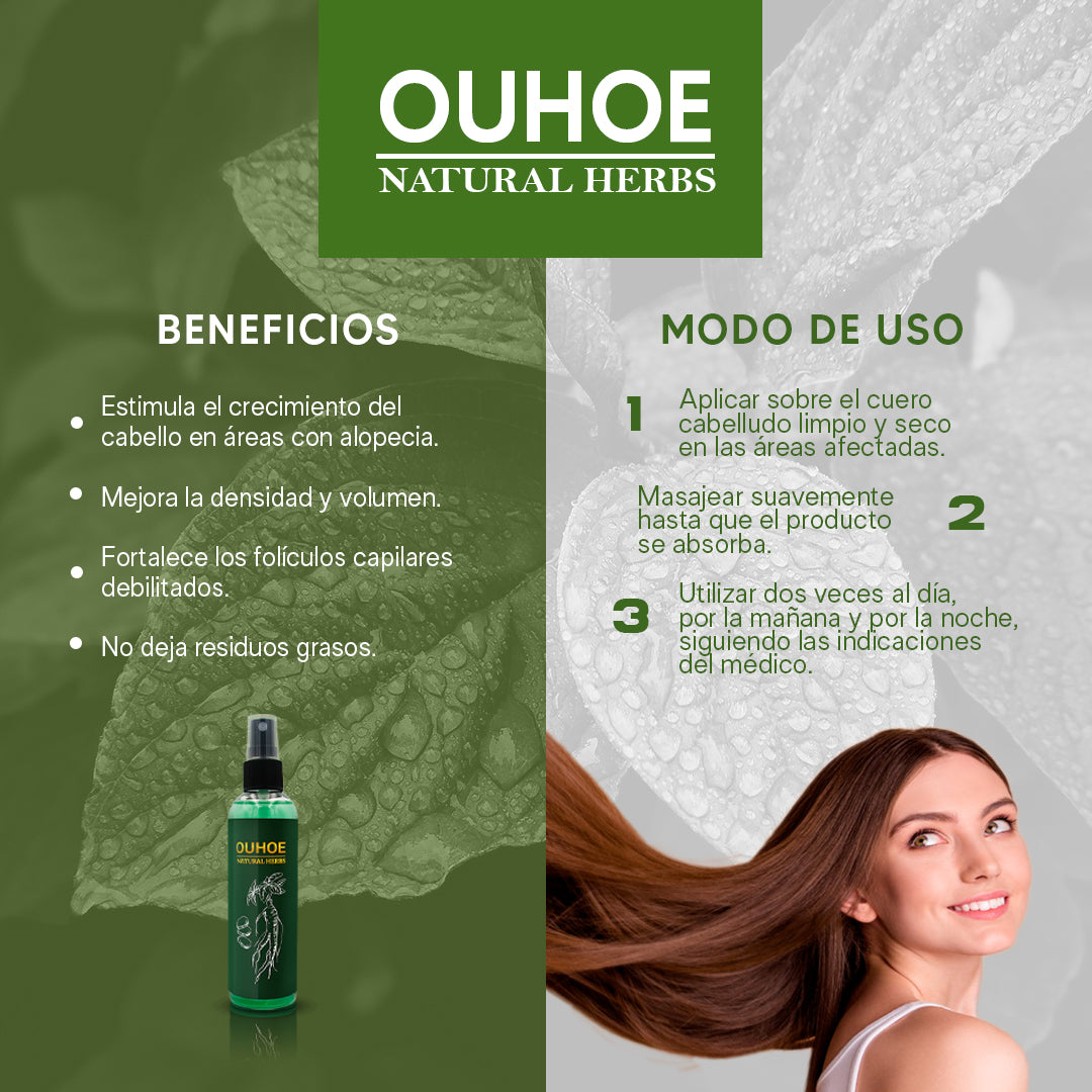 Ouhoe Tónico de Crecimiento Capilar