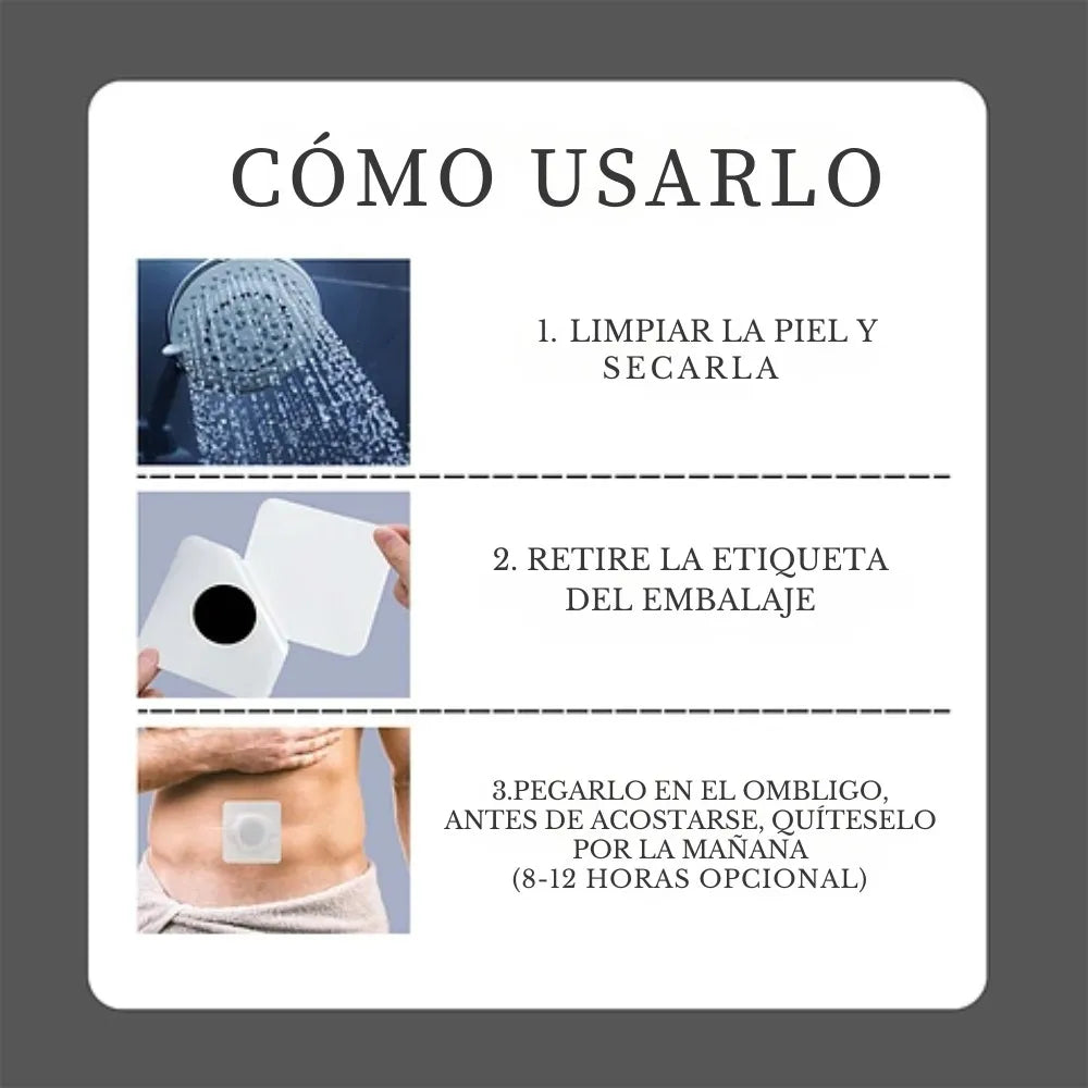 Prostate Patch – Parche Transdérmico para Bienestar Prostático