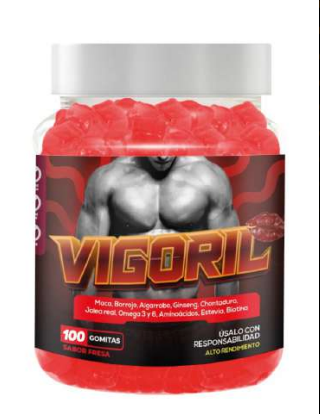 Gomitas de Bienestar Masculino Vigoril – Energia y Vitalidad