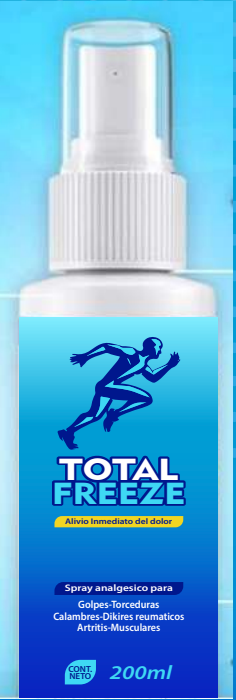 Total Freeze – Spray de Efecto Frio para Alivio Muscular