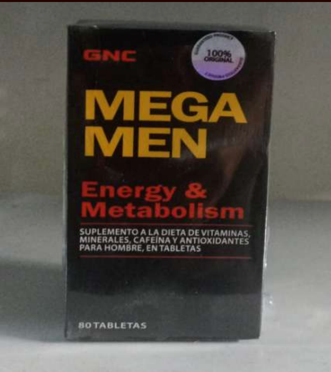 Mega Men – Multivitaminico para Energia y Rendimiento