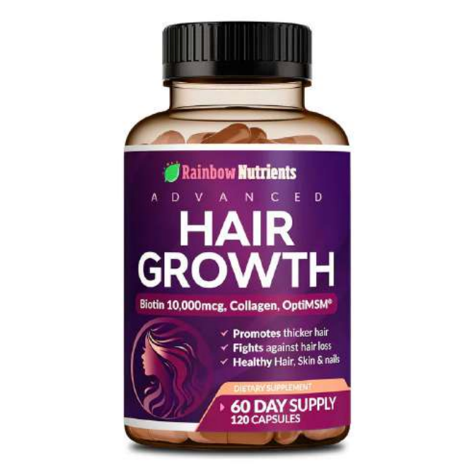 Advanced Hair Growth – Suplemento para Cabello, Piel y Uñas