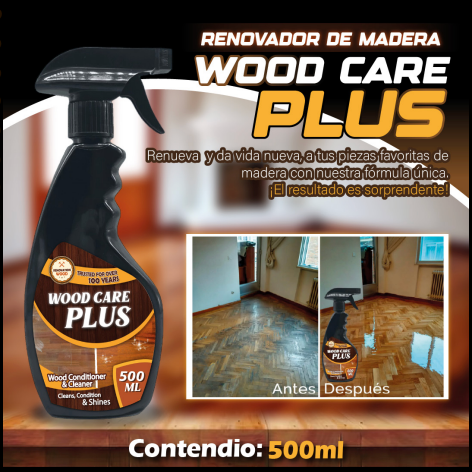 Wood Plus – Restaurador y Abrillantador de Madera