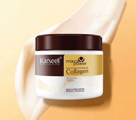Karsell - Mascarilla Capilar de Colageno y Esencia de Maca 500g