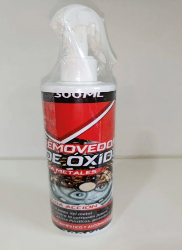 Removedor de Oxido 300 ml - Spray de Restauracion y Proteccion Metalica
