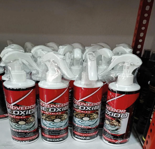 Removedor de Oxido 300 ml - Spray de Restauracion y Proteccion Metalica