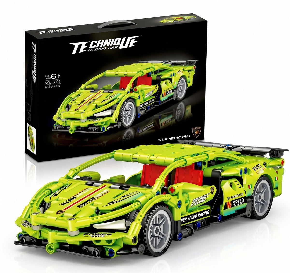 Supercar Verde - Bloques de Construcción Technique Supercar Verde Lima (461 pcs)