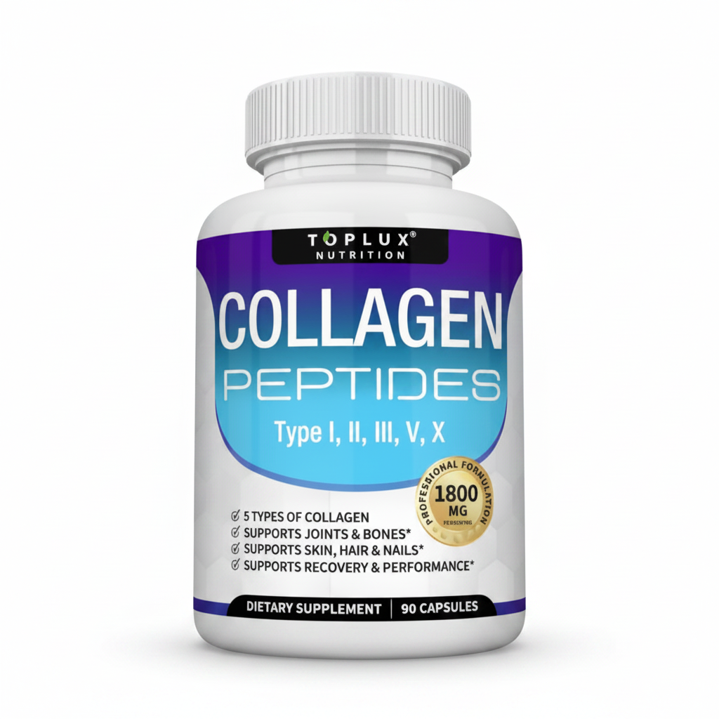 Collagen Peptides fondo blanco