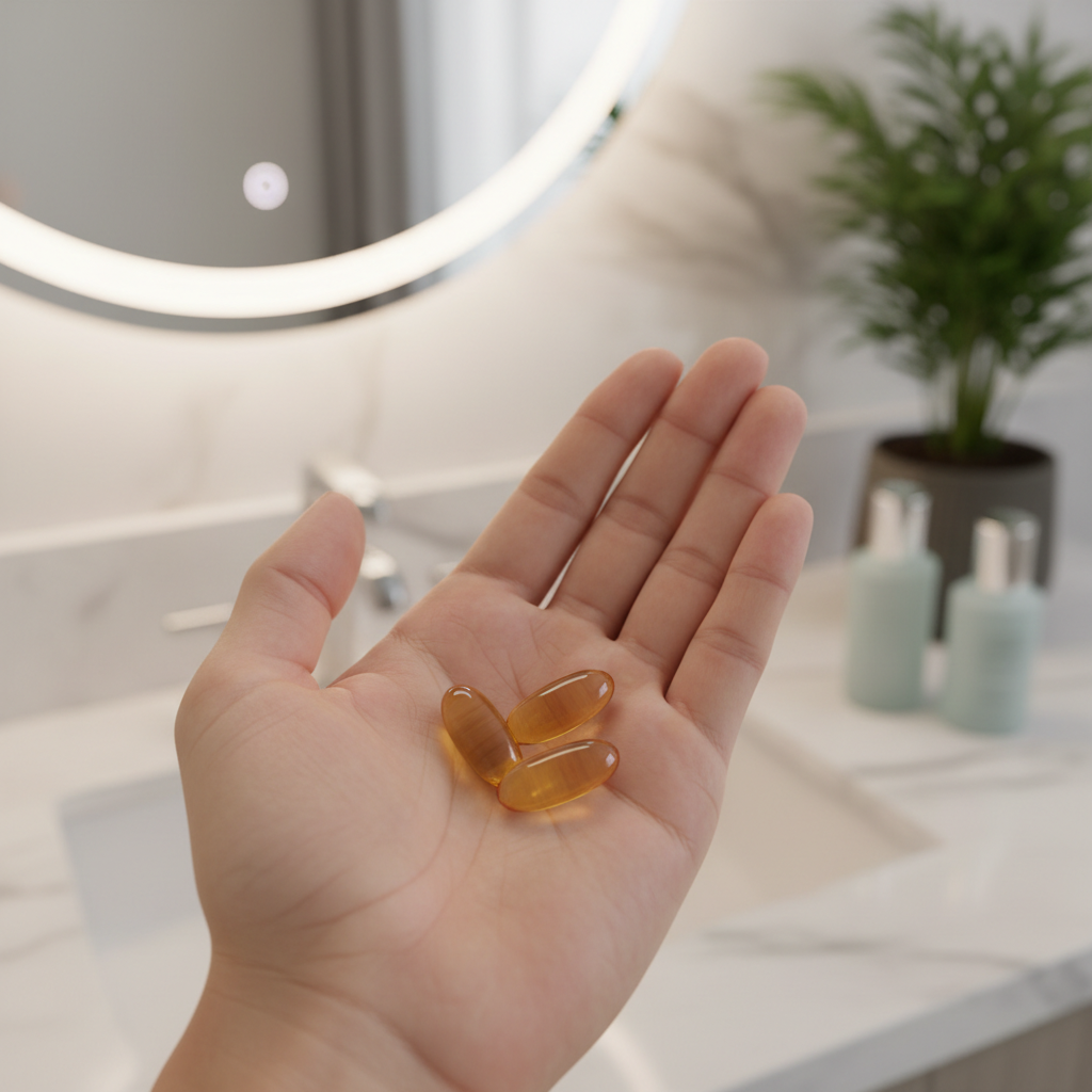 Cortisol Health – Cápsulas en mano
