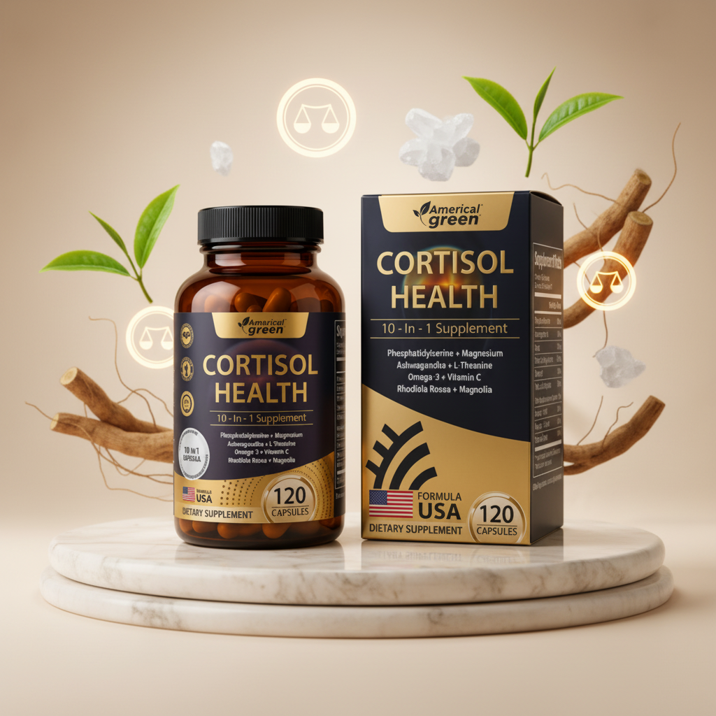 Cortisol Health – Producto + características