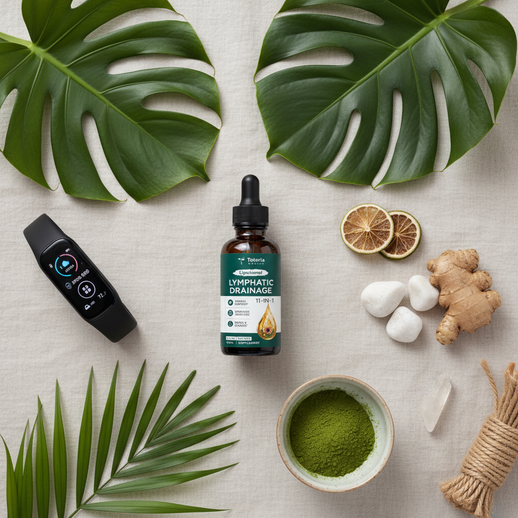 Flat Lay - Lymphatic Drainage