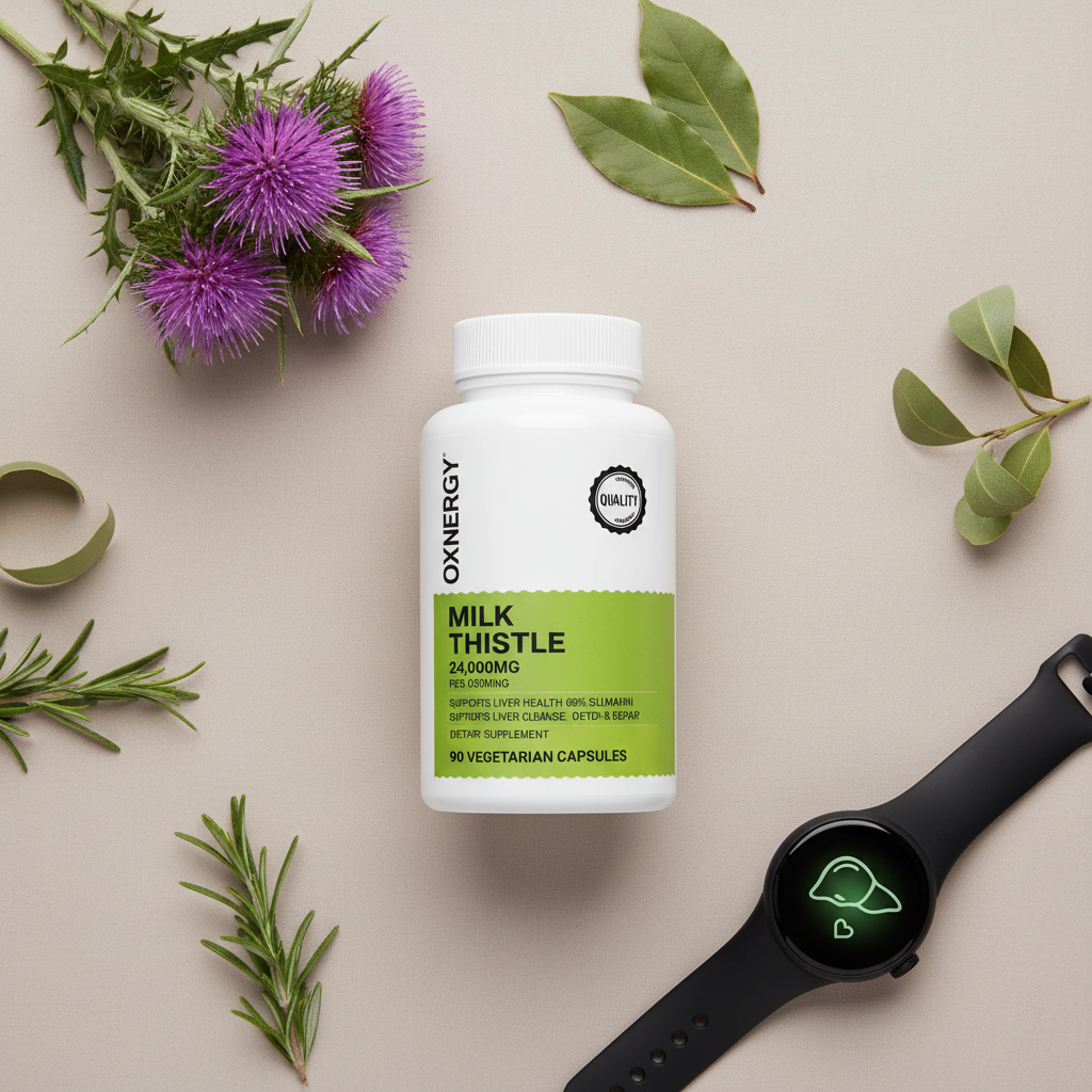 Flat Lay - Milk Thistle