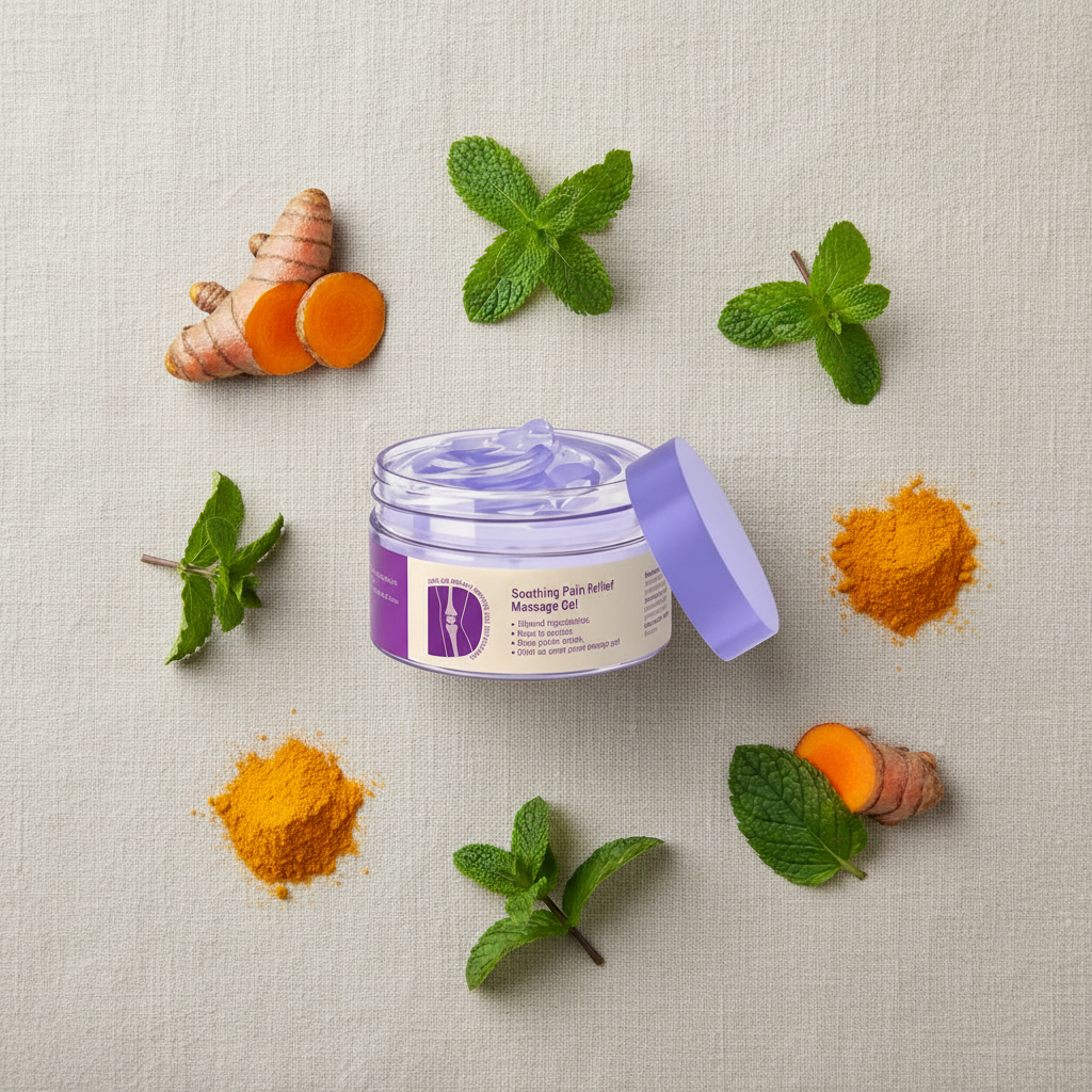 Flat Lay v3 - Massage Gel