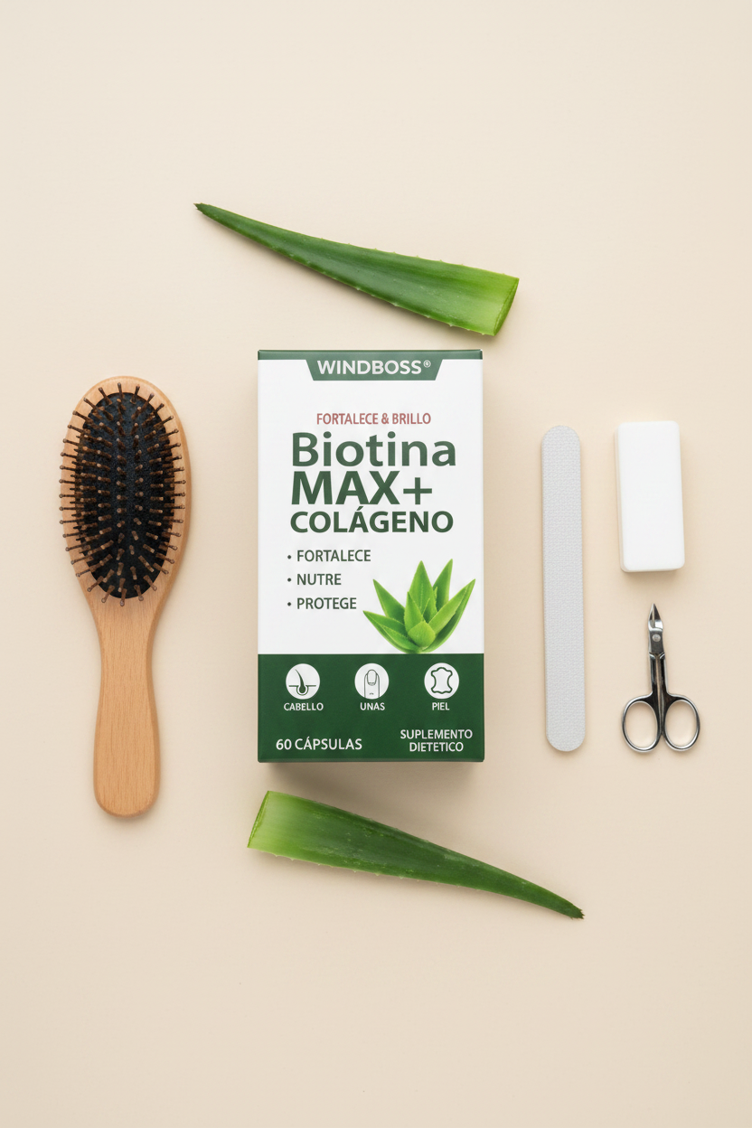 Flat Lay - Windboss Biotina Max