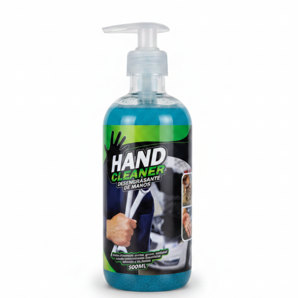 Hand Cleaner fondo blanco