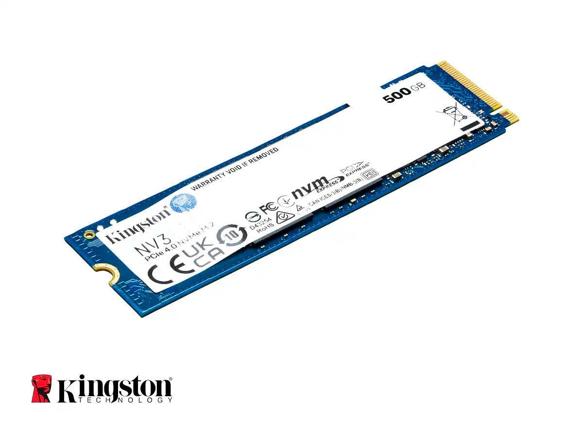 SSD Kingston NV3 500GB M.2 NVMe PCIe 4.0 (SNV3S/500G)