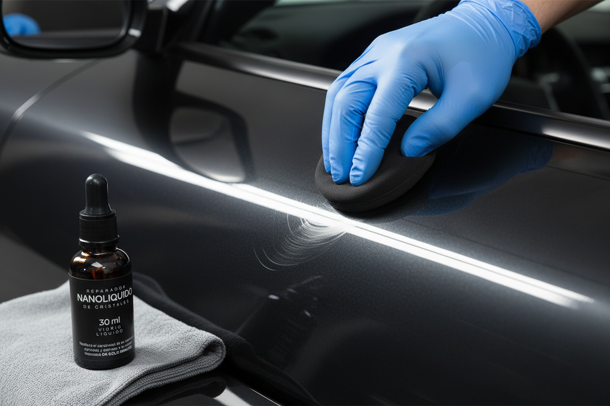 Kit Detailing Auto - Aplicación