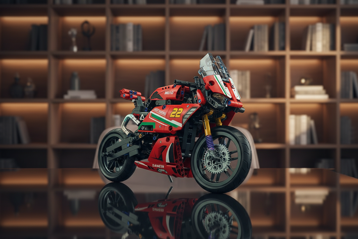 Lifestyle Moto Roja