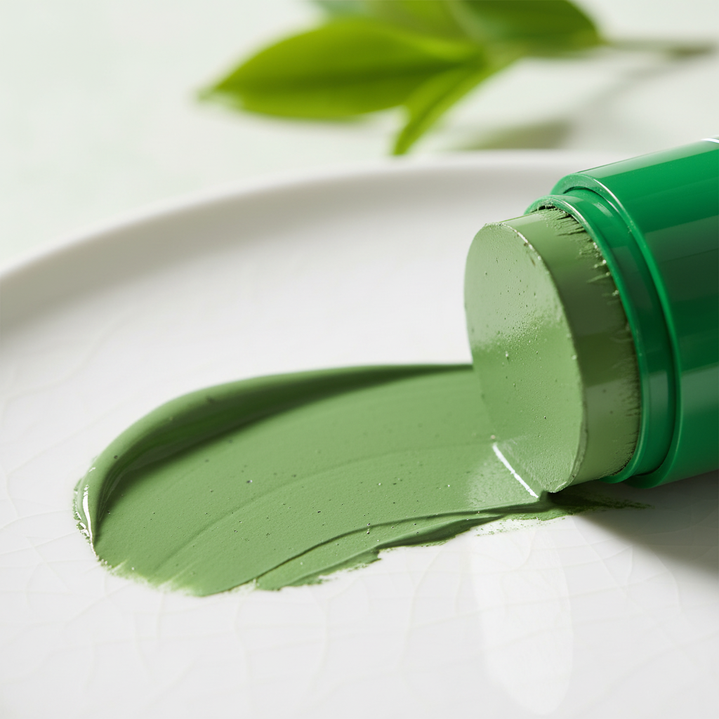 Textura de arcilla verde