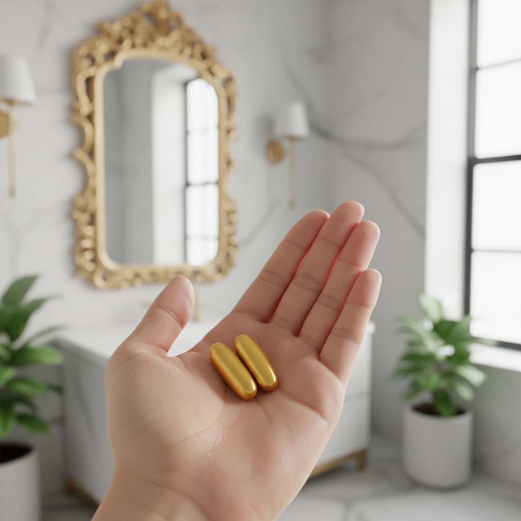Women's Probiotic – Cápsulas en mano